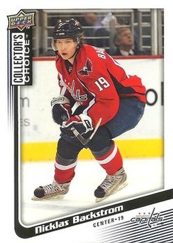 #156 Nicklas Backstrom - Washington Capitals - 2009-10 Collector's Choice Hockey