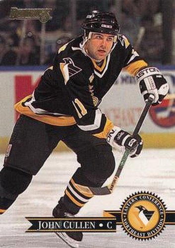 #156 John Cullen - Pittsburgh Penguins - 1995-96 Donruss Hockey