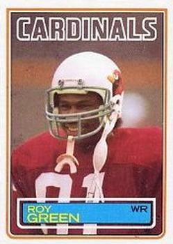 #156 Roy Green - St. Louis Cardinals - 1983 Topps Football