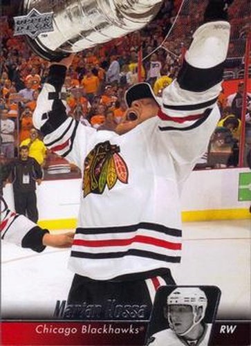 #156 Marian Hossa - Chicago Blackhawks - 2010-11 Upper Deck Hockey