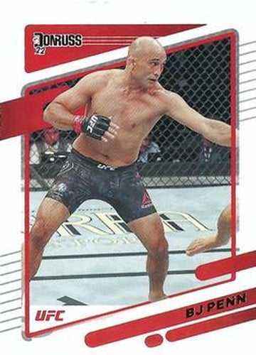 #156 BJ Penn - 2022 Donruss UFC MMA