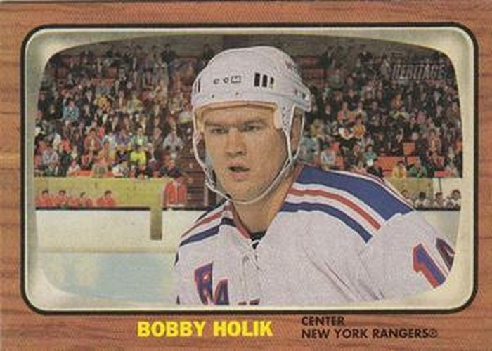 #156 Bobby Holik - New York Rangers - 2002-03 Topps Heritage Hockey
