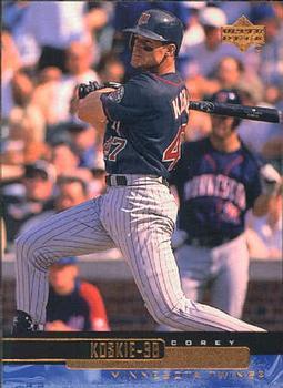 #156 Corey Koskie - Minnesota Twins - 2000 Upper Deck Baseball