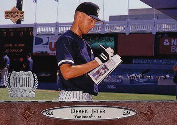 #156 Derek Jeter - New York Yankees - 1996 Upper Deck Baseball