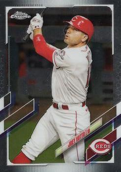#156 Joey Votto - Cincinnati Reds - 2021 Topps Chrome Baseball
