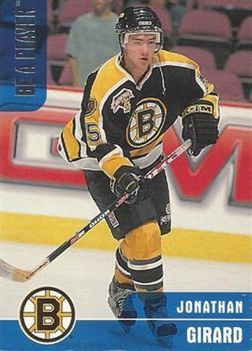 #156 Jonathan Girard - Boston Bruins - 1999-00 Be a Player Memorabilia Hockey