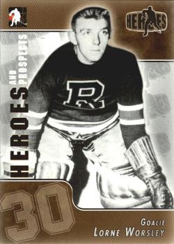 #156 Lorne Worsley - New York Rovers - 2004-05 In The Game Heroes and Prospects Hockey