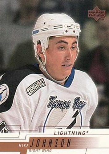 #156 Mike Johnson - Tampa Bay Lightning - 2000-01 Upper Deck Hockey