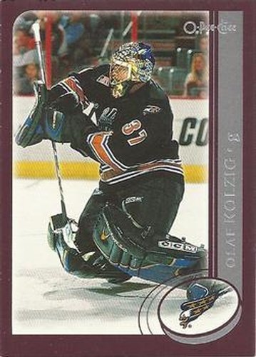 #156 Olaf Kolzig - Washington Capitals - 2002-03 O-Pee-Chee Hockey