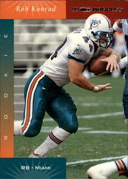 #156 Rob Konrad - Miami Dolphins - 1999 Donruss Football