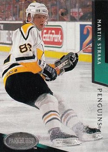 #156 Martin Straka - Pittsburgh Penguins - 1993-94 Parkhurst Hockey