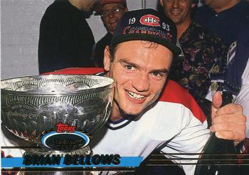 #156 Brian Bellows - Montreal Canadiens - 1993-94 Stadium Club Hockey