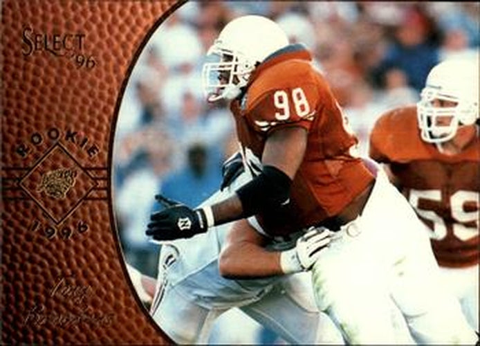 #157 Tony Brackens - Jacksonville Jaguars - 1996 Select Football