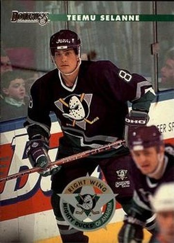 #157 Teemu Selanne - Anaheim Mighty Ducks - 1996-97 Donruss Hockey