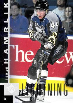 #157 Roman Hamrlik - Tampa Bay Lightning - 1997-98 Upper Deck Hockey