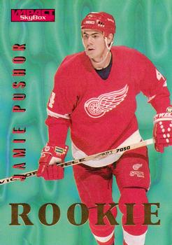 #157 Jamie Pushor - Detroit Red Wings - 1996-97 SkyBox Impact Hockey