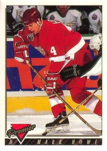 #157 Mark Howe - Detroit Red Wings - 1993-94 O-Pee-Chee Premier Hockey