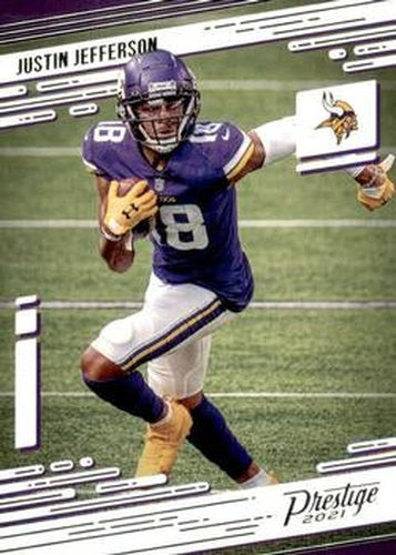 #157 Justin Jefferson - Minnesota Vikings - 2021 Panini Prestige Football