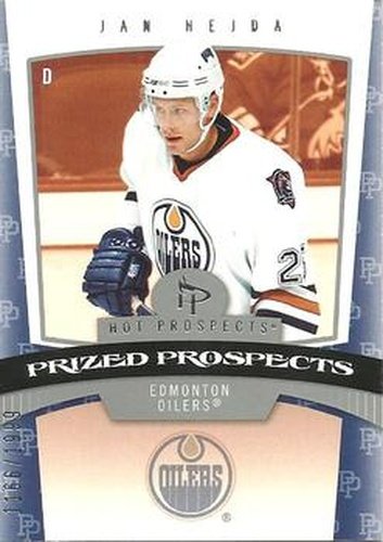 #157 Jan Hejda - Edmonton Oilers - 2006-07 Fleer Hot Prospects Hockey