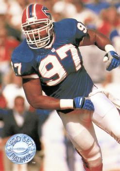 #157 Cornelius Bennett - Buffalo Bills - 1991 Pro Set Platinum Football
