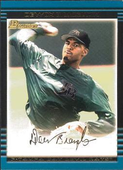 #157 Dewon Brazelton - Tampa Bay Devil Rays - 2002 Bowman Baseball