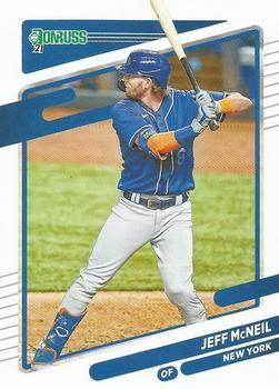 #157 Jeff McNeil - New York Mets - 2021 Donruss Baseball
