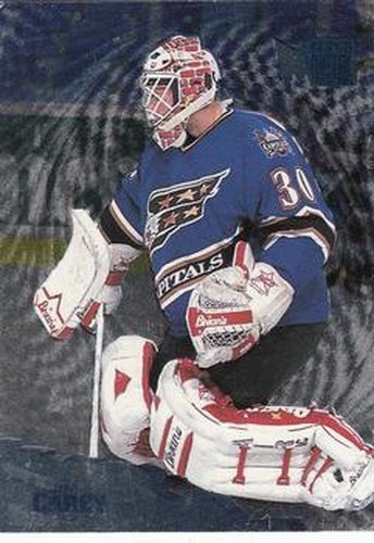 #157 Jim Carey - Washington Capitals - 1995-96 Metal Hockey
