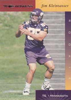 #157 Jim Kleinsasser - Minnesota Vikings - 1999 Donruss Football