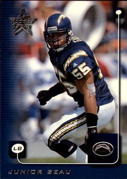 #157 Junior Seau - San Diego Chargers - 1999 Leaf Rookies & Stars Football