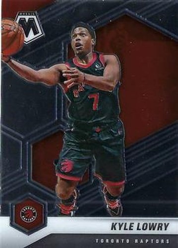 #157 Kyle Lowry - Toronto Raptors - 2020-21 Panini Mosaic Basketball