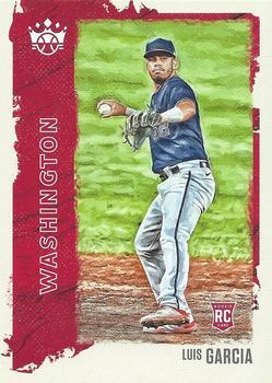 #157 Luis V. Garcia - Washington Nationals - 2021 Panini Diamond Kings Baseball