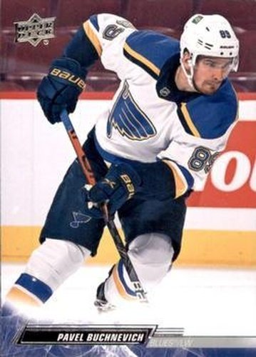 #157 Pavel Buchnevich - St. Louis Blues - 2022-23 Upper Deck Hockey