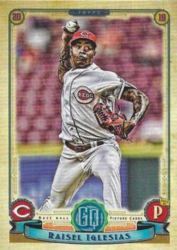 #157 Raisel Iglesias - Cincinnati Reds - 2019 Topps Gypsy Queen Baseball