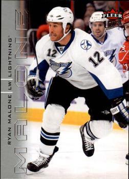 #157 Ryan Malone - Tampa Bay Lightning - 2009-10 Ultra Hockey