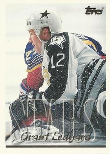 #157 Grant Ledyard - Dallas Stars - 1995-96 Topps Hockey