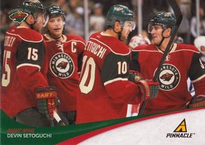 #157 Devin Setoguchi - Minnesota Wild - 2011-12 Panini Pinnacle Hockey