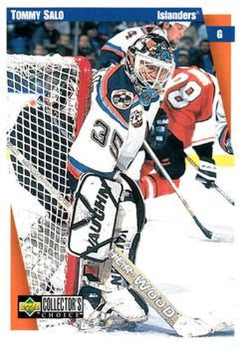 #158 Tommy Salo - New York Islanders - 1997-98 Collector's Choice Hockey