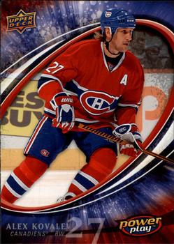 #158 Alex Kovalev - Montreal Canadiens - 2008-09 Upper Deck Power Play Box Set Hockey