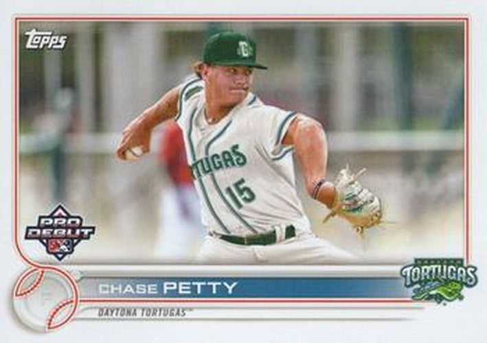 2022 Topps Pro Debut PD158 Chase Petty Twins Baseball Card