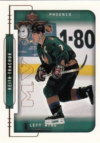 #158 Keith Tkachuk - Phoenix Coyotes - 1999-00 Upper Deck MVP Hockey