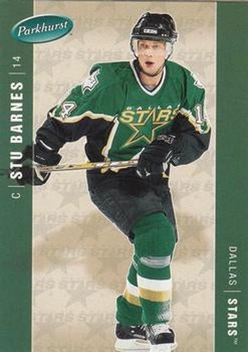 #158 Stu Barnes - Dallas Stars - 2005-06 Parkhurst Hockey