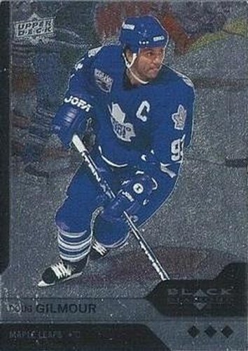 #158 Doug Gilmour - Toronto Maple Leafs - 2013-14 Upper Deck Black Diamond Hockey