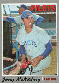 #158 Jerry McNertney - Seattle Pilots - 1970 Topps Baseball