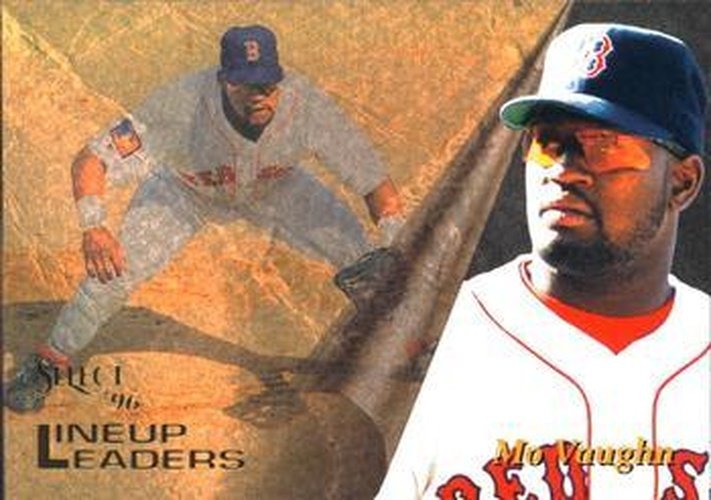 #158 Mo Vaughn - Boston Red Sox - 1996 Select Baseball