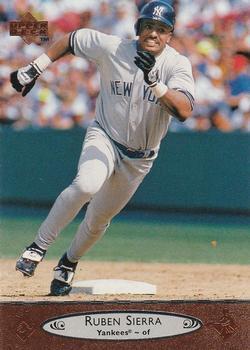#158 Ruben Sierra - New York Yankees - 1996 Upper Deck Baseball