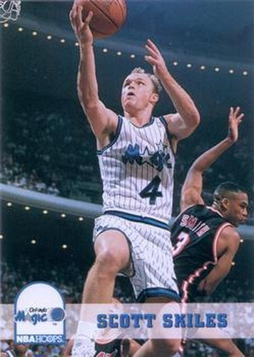 #158 Scott Skiles - Orlando Magic - 1993-94 Hoops Basketball