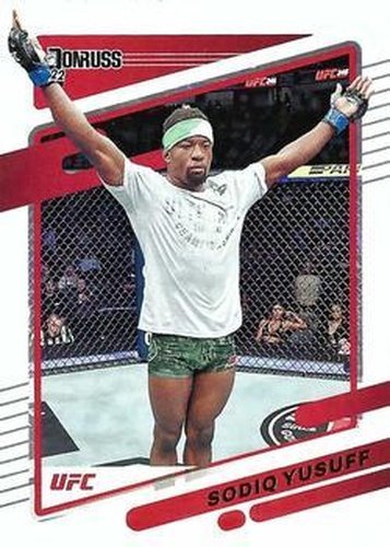 #158 Sodiq Yusuff - 2022 Donruss UFC MMA