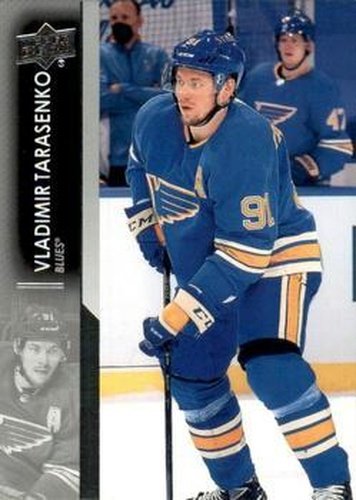 #158 Vladimir Tarasenko - St. Louis Blues - 2021-22 Upper Deck Hockey