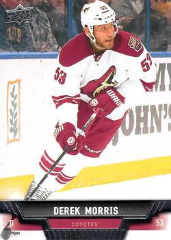 #158 Derek Morris - Phoenix Coyotes - 2013-14 Upper Deck Hockey