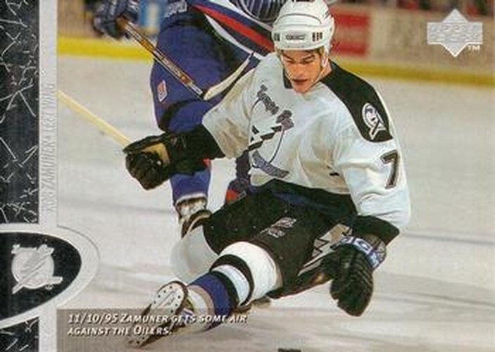 #158 Rob Zamuner - Tampa Bay Lightning - 1996-97 Upper Deck Hockey
